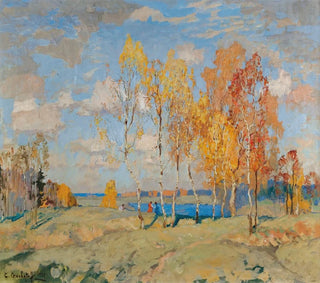 Paesaggio autunnale - Konstantin Ivanovich Gorbatov — vista dell’opera