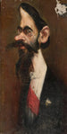 Caricatura di Léopold Wasilkowski scultore - Konstanty Gorski | Reproduction — vista dell’opera