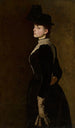 Portrait de la sœur de l'artiste - Konstanty Makowski — vista dell’opera