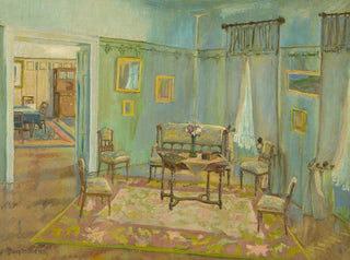 Interno di camera - Konstantin Bauer — vista dell’opera