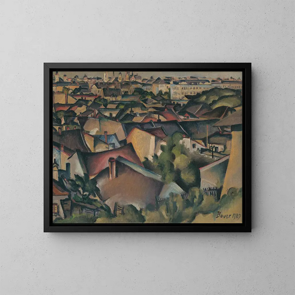 Canzone di primavera - Konstantin Bauer — quadro incorniciato alla parete