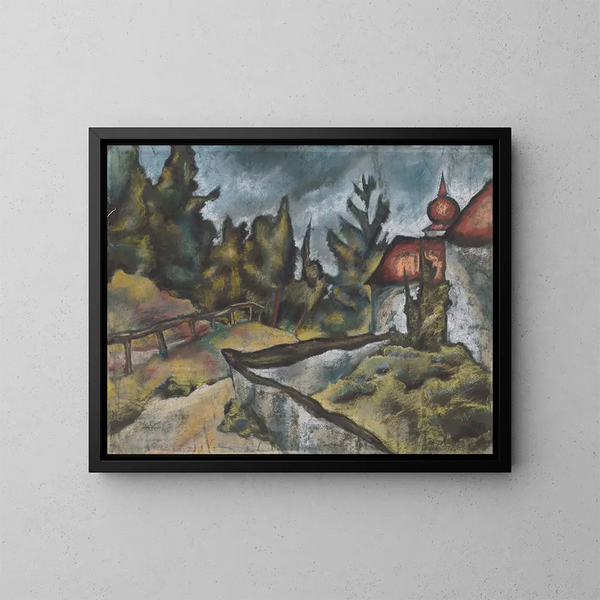 Koi di Kalvria - Konstantin Bauer — quadro incorniciato alla parete