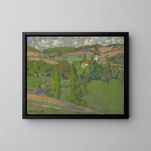 Alla Via Crucis a Košice - Konstantin Bauer — quadro incorniciato alla parete