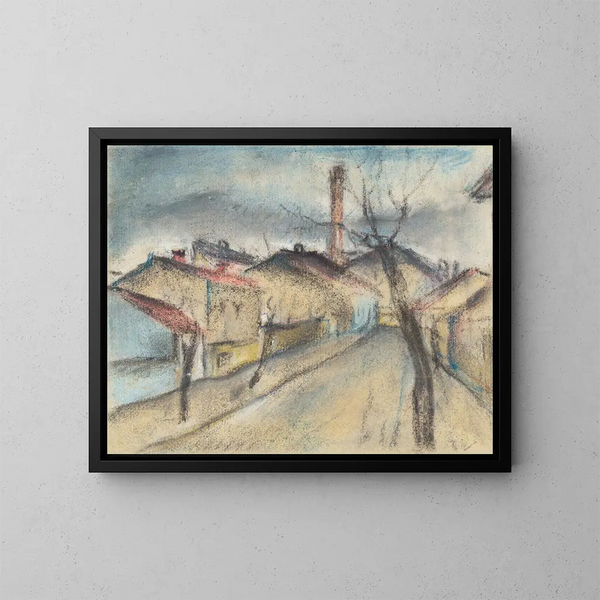 Rue de la périphérie - Konstantin Bauer — quadro incorniciato alla parete