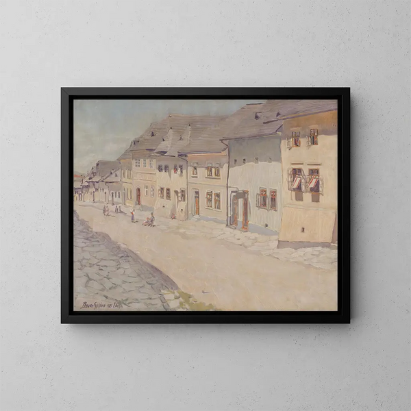 Raccolta a Levoe - Konstantin Bauer — quadro incorniciato alla parete