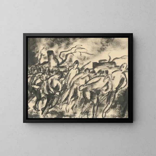 Trajk I - Konstantin Bauer — quadro incorniciato alla parete
