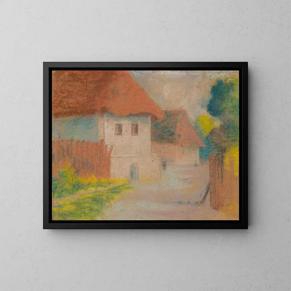 Dédina - Konstantin Korovin — quadro incorniciato alla parete