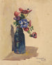 Bouquet di fiori di ponch - Konstantin Korovin — vista dell’opera