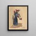 Bouquet di fiori di ponch - Konstantin Korovin — quadro incorniciato alla parete