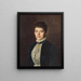 Ritratto di Mme M. Mandelkov - Kornel Boh — quadro incorniciato alla parete