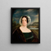 Ritratto di donna - Korneli Szlegel — quadro incorniciato alla parete