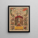 IOOF Amitié Amour Vérité - Krebs Lith & Co.. — quadro incorniciato alla parete