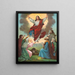 L'ascensione - Krebs Litho & Co.. — quadro incorniciato alla parete