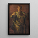 Studio di Lady Macbeth - Kristian Zahrtmann — quadro incorniciato alla parete