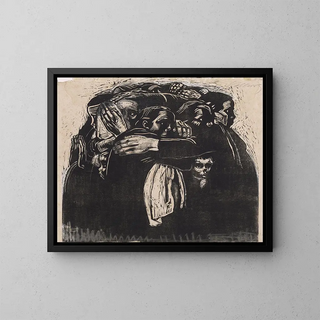 Le madri - Käthe Kollwitz — quadro incorniciato alla parete