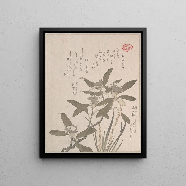 Kubo Shunman - Daphne odora and Mojisuriso.webp