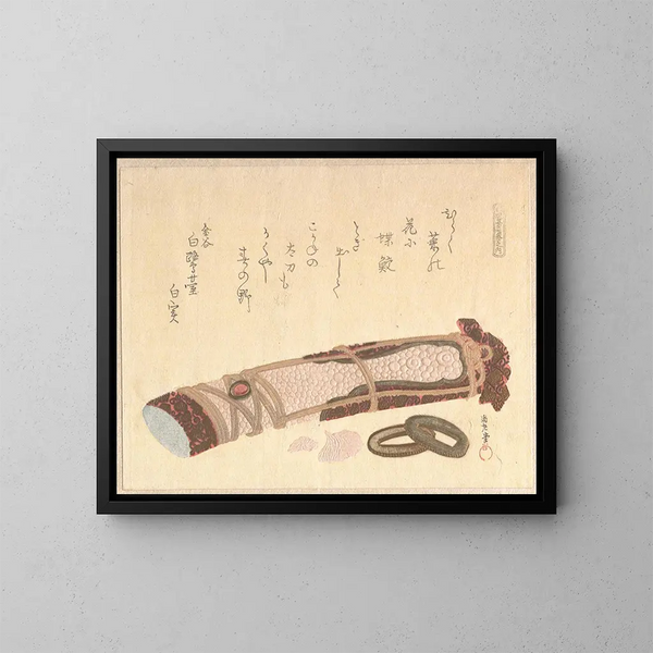 Garde d'une épée - Kubo Shunman — quadro incorniciato alla parete