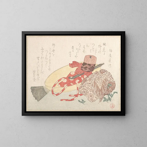 Tenue de pique-nique - Kubo Shunman — quadro incorniciato alla parete