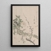 Roses et fleurs de prunier - Kubo Shunman — quadro incorniciato alla parete