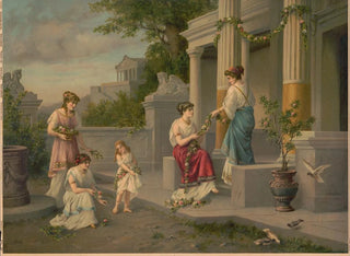 Scène pompeienne - Kunstanstalten AG — vista dell’opera
