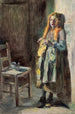 Fille de Brhat - Kuroda Seiki — vista dell’opera