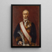 Portrait de Terajima Munenori - Kuroda Seiki — quadro incorniciato alla parete