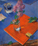 Nature morte ai lillà - Kuzma Petrov-Vodkin — vista dell’opera