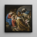L'Adorazione dei Magi - Matthias Stom — quadro incorniciato alla parete