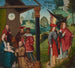 L'Adorazione dei Magi con Tobia e l'Angelo - Jan Provoost — vista dell’opera