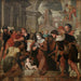 L'Adorazione dei pastori - Lambert Van Noort — vista dell’opera