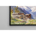 Riproduzione del dipinto L'Alpe Barneuza (Valais) - Edward Theodore Compton