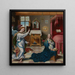 L'Annunciazione - Joos Van Cleve — quadro incorniciato alla parete