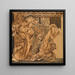 L'Annunciazione - Sir Edward Coley Burne-Jones — quadro incorniciato alla parete