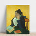 Riproduzione del dipinto L'Arlésienne; Madame Joseph-Michel Ginoux (Marie Julien, 1848-1911) - Vincent van Gogh