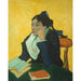 Riproduzione del dipinto L'Arlésienne; Madame Joseph-Michel Ginoux (Marie Julien, 1848-1911) - Vincent van Gogh
