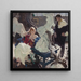L'Artiste et son modèle - Dean Cornwell — quadro incorniciato alla parete