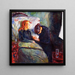 L'Enfant malade - Edvard Munch — quadro incorniciato alla parete