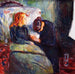 L'Enfant malade - Edvard Munch — vista dell’opera