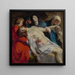 L'Entombement - Peter Paul Rubens — quadro incorniciato alla parete
