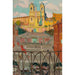 Riproduzione del dipinto L’Escalier d’Espagne e la Trinité-des-Monts, la sera - Maurice Denis