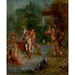 Riproduzione del dipinto L'Estate - Diana sorpresa da Atteone - Eugène Delacroix