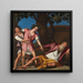 L'Ivresse de Noé - Jacopo da Empoli — quadro incorniciato alla parete