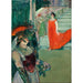 Riproduzione del dipinto L'Opera Messalina a Bordeaux - Henri de Toulouse-Lautrec