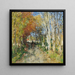 L'allée Forestière - Pierre Eugène Montézin — quadro incorniciato alla parete