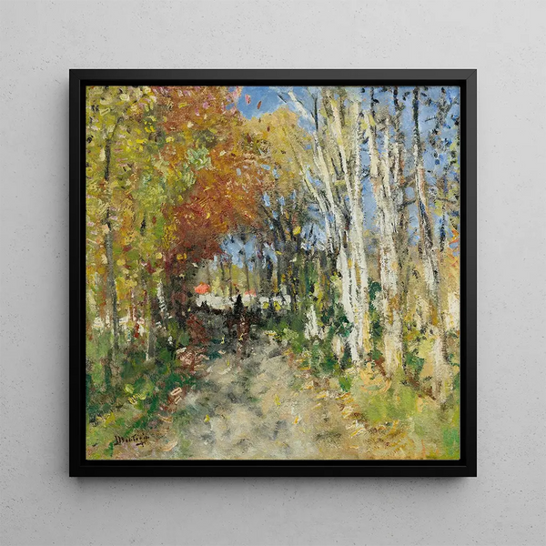 L'allée Forestière - Pierre Eugène Montézin