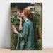Riproduzione del dipinto L'anima della rosa - John William Waterhouse