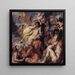 L'apothéose di Enea - Jacob Jordaens — quadro incorniciato alla parete