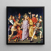 L'arresto di Cristo - Hans Holbein il Giovane — quadro incorniciato alla parete