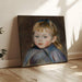 Riproduzione del dipinto L'enfant con il cappuccio - Pierre-Auguste Renoir