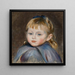 L'enfant con il cappuccio - Pierre-Auguste Renoir — quadro incorniciato alla parete
